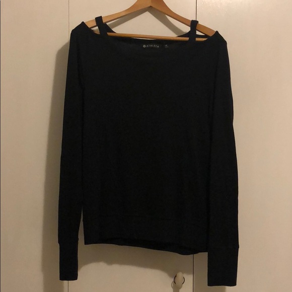 Athleta Tops - ❤️Free Add on Athleta shoulder cut out sweatshirt